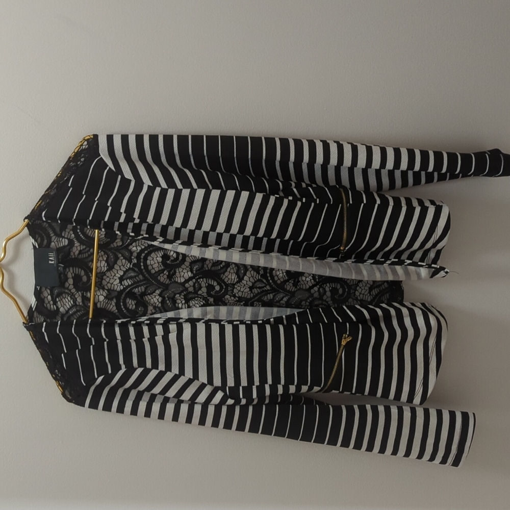 Extra large open front jacket by Kaii.